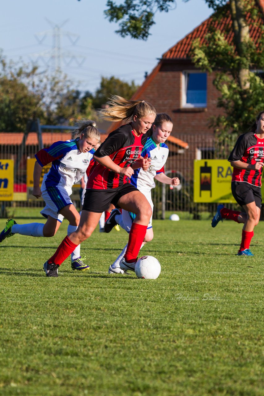 Bild 198 - B-Juniorinnen SG Wilstermarsch - SV Henstedt Ulzburg : Ergebnis: 5:1